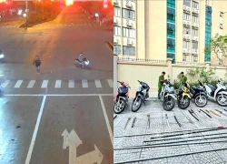 Điều tra nhóm thanh, thiếu niên mang hung khí gây náo loạn Hải Phòng