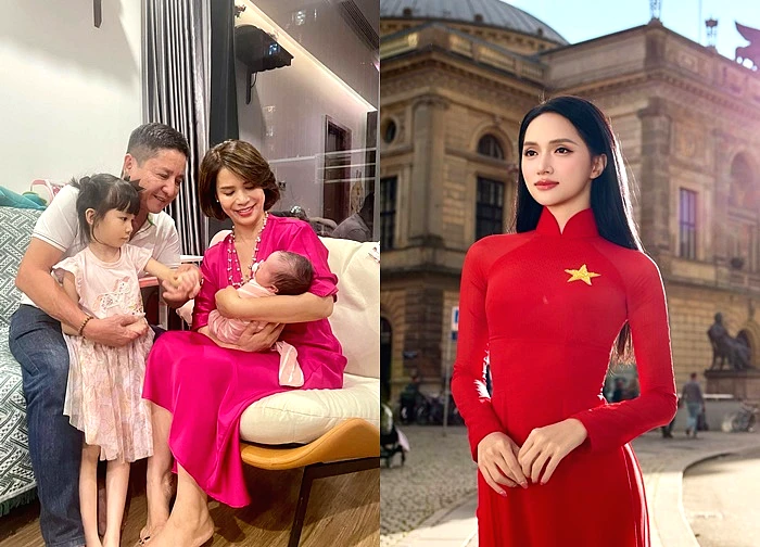 Hạnh phúc xế chiều của Chí Trung và doanh nhân Ý Lan, Hòa Minzy vui hết cỡ bên đạo diễn 'Mưa đỏ'