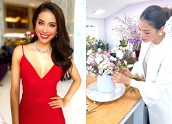 Hoa hậu Việt lấy chồng 6 năm chưa công khai danh tính, tuổi 34 làm chủ tiệm hoa, ở biệt thự 7 phòng