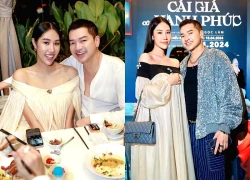 Vợ kém 37 tuổi của Quang Minh gây tranh cãi khi kéo áo để lộ rõ bra trước ống kính