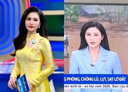 BTV Minh Trang 'vạ miệng' tin bão lũ, VTV liên tiếp mắc sai lầm, CĐM chê nặng!