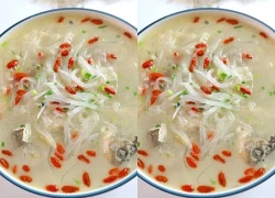 Bát canh dưỡng nhan mùa thu thơm ngon tới giọt cuối cùng: Canh cá nấu củ cải sợi, ngọt thành, ấm dạ dày