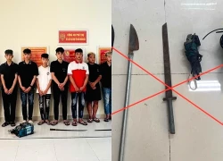 Bị nhóm "phượt đêm" khiêu khích, 5 thanh niên mang đinh ba rượt đánh
