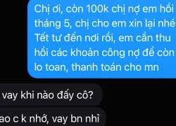 Hàng xóm vay 100.000 đồng không trả, còn mắng 'có tí tiền cũng đòi'