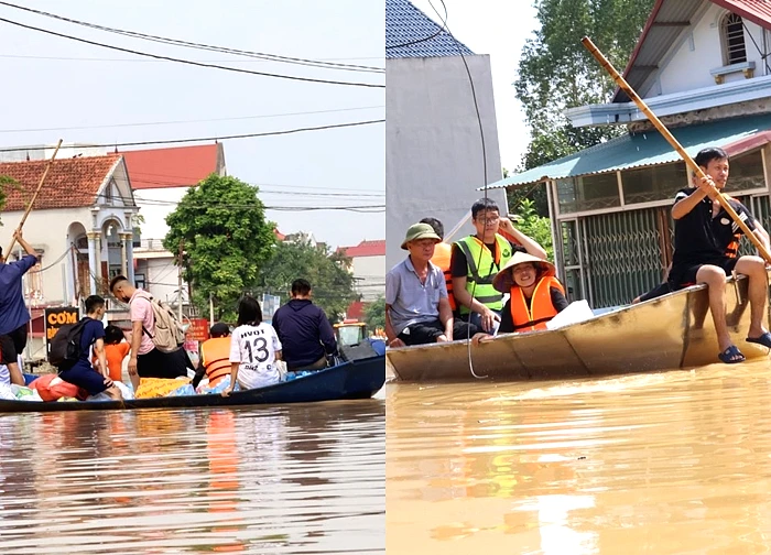 Video: Những hình ảnh mới nhất ở nơi nước ngập sâu 2 m, dân sinh hoạt trên mái nhà
