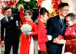 Yêu cô hàng xóm bên kia bức tường rào, chú rể Đồng Nai chỉ mất 30 giây rước dâu