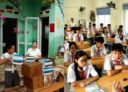 Học sinh Thái Nguyên vượt bùn lầy trở lại trường sau mưa lũ