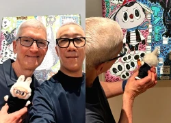 Labubu của Tim Cook cầm iPhone 17 Pro