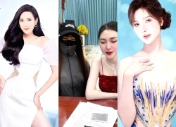 Ngân Collagen lộ tẩy photoshop mình vào hình hoa hậu, Nguyễn Sin khui Dì Hương