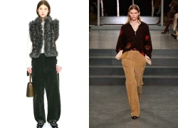 Quần nhung nổi bật hơn cả quần jeans truyền thống