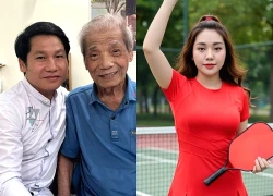 Trọng Tấn đến thăm NSND Trần Hiếu, vợ NSND Tự Long trẻ đẹp không ngờ