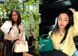 Bộ sưu tập túi hiệu và lối sống xa xỉ thầm lặng của vợ thiếu gia Phan Hoàng