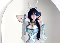 Chán nướng bánh, hot girl "bật mood" cosplay đẳng cấp thợ thầy chiều lòng fan nam