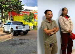Hai đối tượng dùng ô tô truy đuổi, ép xe tuần tra của CSGT