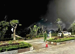 Vướng vào dây cáp sà xuống đường, nguyên Chủ tịch xã tử vong
