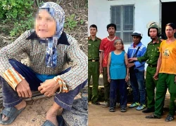 Cụ bà 95 tuổi bị lạc khi đi làm rẫy