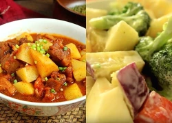 Mách bạn cách nấu 10 món ngon và giàu dinh dưỡng từ khoai tây