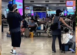Rộ ảnh Diệu Nhi - Anh Tú bế 2 con đi du lịch, ái nữ phổng phao, quý tử gây chú ý