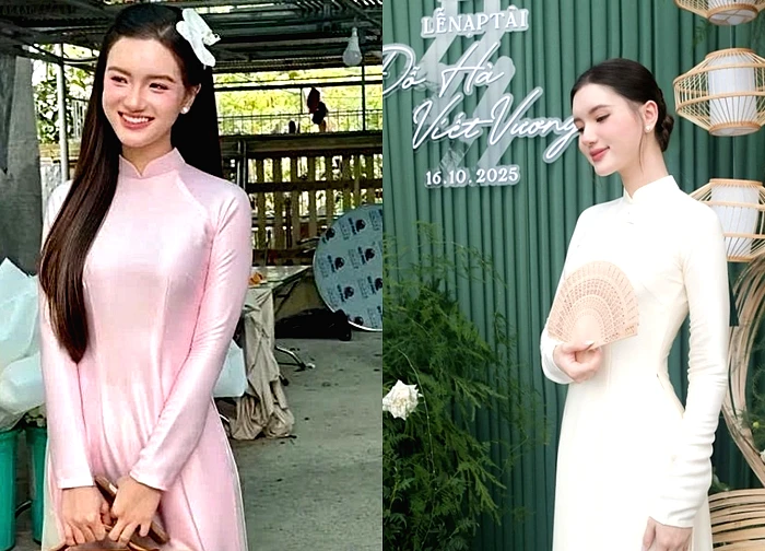 Danh tính phù dâu xách vali cho Đỗ Thị Hà về nhà chồng