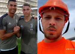 Đồng đội cũ của Ronaldo bất ngờ đi làm công nhân