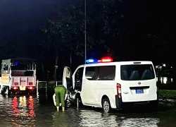 Hai cháu nhỏ bị điện giật tử vong ở công viên Nguyễn Phương Danh