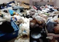 Khách nữ 42 tuổi bỏ đi, chủ nhà bàng hoàng khi phát hiện căn hộ ngập rác