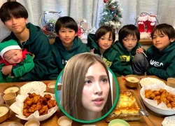 Mẹ 34 tuổi gây sốt vì 6 con "đẹp như sao", đi chợ hết 120 triệu đồng/tháng
