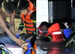Mưa lớn kỷ lục nhấn chìm Bến Cát, 127 người được cảnh sát cứu thần tốc trong đêm
