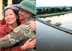 Người dân Phú Thọ xúc động tiễn Lữ đoàn 249 sau 1 năm vận hành cầu phao Phong Châu