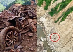 Tìm thấy nạn nhân cuối cùng trong vụ ô tô chở 3 người bị vùi lấp ở Lào Cai