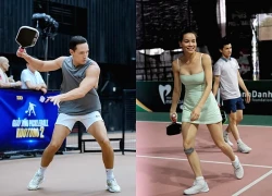 Tóm dính Hồ Ngọc Hà trên sân pickleball: Đôi "kiếm Nhật" nhìn mê tít, mặt mộc chấm vội 0 điểm!