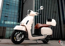 Xe ga 125cc giá 27 triệu đồng đẹp cổ điển tựa Vespa, trang bị hiện đại, rẻ hơn Vision, chỉ như xe số Wave Alpha