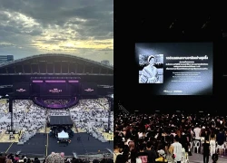 Cảnh tượng "phủ đen" chưa từng có tại concert BLACKPINK