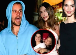 Justin Bieber thân mật ôm ấp bạn thân của vợ, thái độ Hailey gây sốc