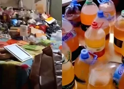 Khách rời đi để lại 'núi rác' và hàng chục chai nước tiểu, chủ nhà sốc nặng