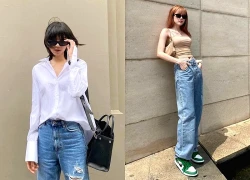 Mặc đẹp cho mọi dáng người với quần jeans cạp trễ