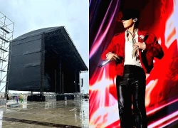 Còn 1 tuần đến concert G-Dragon ở Hà Nội: Sân khấu sắp thành hình, âm thanh ánh sáng được lắp đặt hoành tráng!