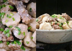 Củ này có giá 25.000đ/kg, người Nhật gọi là "củ trường sinh", nấu lên thơm bở thịt chẳng ngon bằng