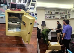 Hình ảnh công an khám xét biệt thự sang trọng của Trương Ngọc Ánh