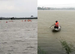 Khẩn trương tìm kiếm người bị mất tích do lũ cuốn và khi thả lưới đánh cá