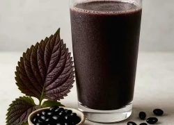 Nước tía tô đậu đen có tác dụng gì?