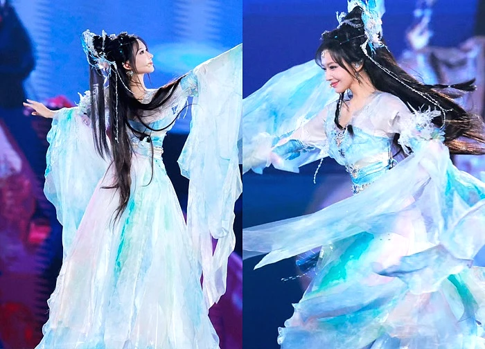 Tìm cả châu Á mới ra tiên nữ giáng trần này: Tinh hoa 4 mùa dồn hết vào người, giọng hát ngọt lịm có thật không vậy?