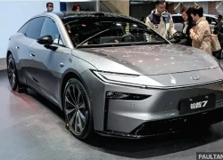 Cận cảnh xe điện Toyota bZ7 vừa trình làng tại Châu Á