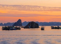 "Check-in" khung cảnh hoàng hôn mùa thu trên phố biển Hạ Long