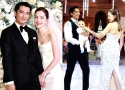 Đám cưới như lễ trao giải của "trai hư - gái đẹp showbiz": 430 khách đổ bộ, bất ngờ khoe quý tử 3 tháng tuổi