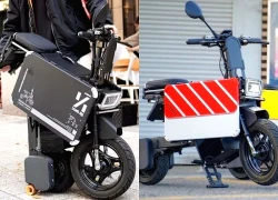 Độc đáo xe máy điện gấp gọn như vali, chỉ dành cho người có gu
