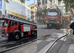 TP.HCM: Cháy tầng hầm thẩm mỹ viện, 20 người kịp thoát nạn