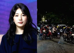 HOT: Suzy đang có mặt ở Việt Nam, cả MXH soi từ hàng cây cho đến vỉa hè để tìm địa điểm check-in