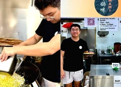 Kỹ sư IT 29 tuổi bỏ việc, đi bán mì xào