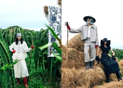 Lần đầu tiên trái thanh long 'bước vào' thời trang